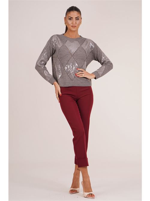 Maglia con paillettes